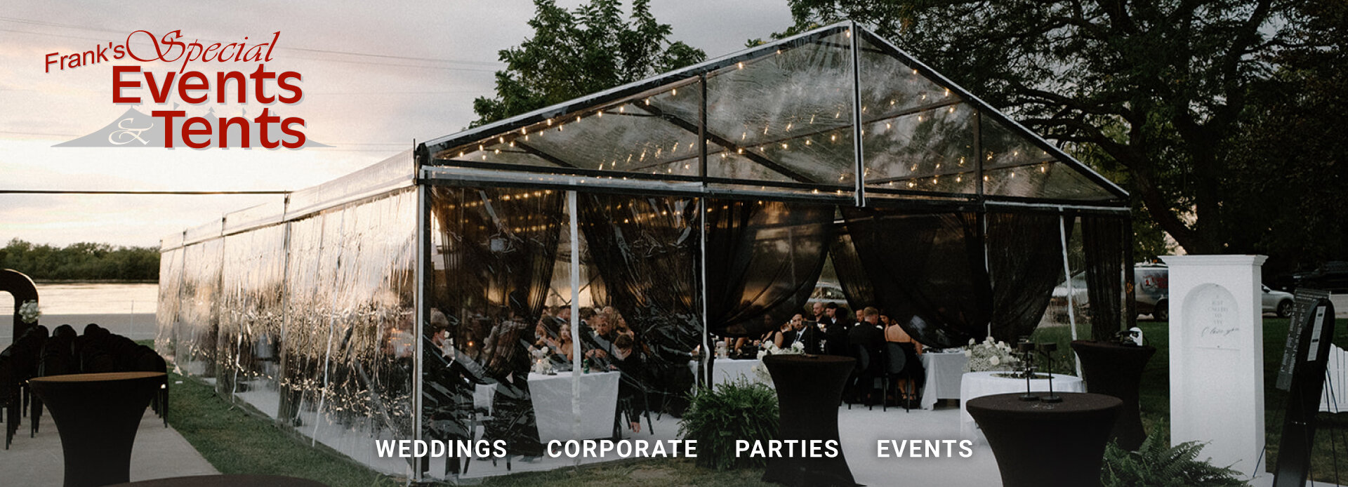 Frank's Special Events & Tents | Tent Rentals, Event Accessories & LED Lights Serving Windsor-Essex